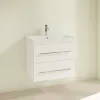 Villeroy & Boch Avento Тумба под раковину, 2 выдвижных ящика, 630 x 514 x 484 mm, Стекло белое A89000B4