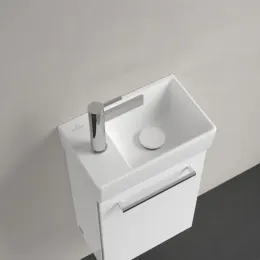 Villeroy & Boch Avento Раковина компактная, 360 x 220 x 110 mm, Stone White CeramicPlus, без перелива 43003RRW