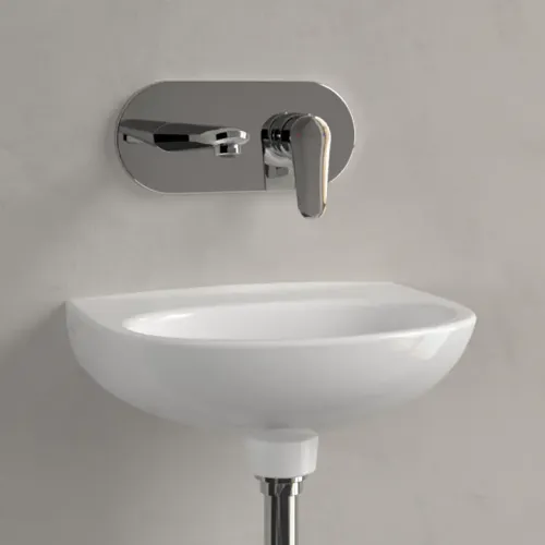 Villeroy & Boch O.novo Раковина компактная, 360 x 275 x 145 mm, Альпийский белый, без перелива 43403701