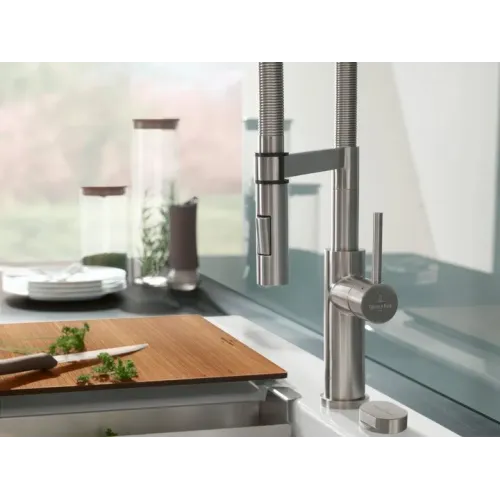 Villeroy & Boch Принадлежности Крышка для вращ-ся ручки, выкл Нержавеющая сталь 94052606