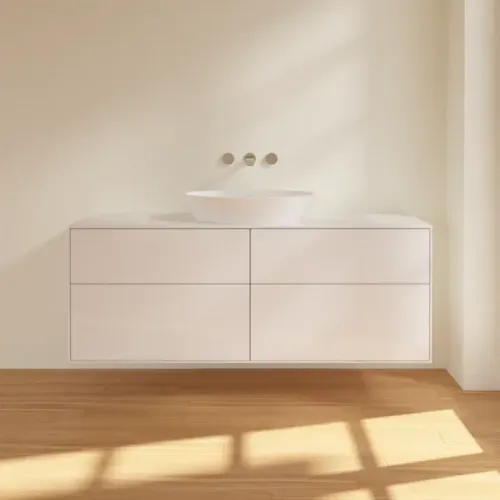 Villeroy & Boch Finion Тумба под раковину, 4 выдвижных ящика, 1600 x 603 x 501 mm, Glossy White Lacquer FA9100GF