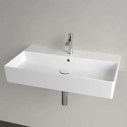 Villeroy & Boch Memento 2.0 Pаковина, 800 x 470 x 140 mm, Альпийский белый CeramicPlus, с переливом 4A2280R1