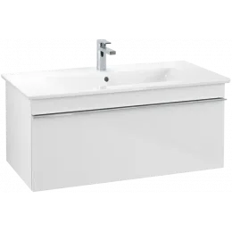 Villeroy & Boch Venticello Тумба под раковину, 1 выдвижной ящик, 953 x 420 x 502 mm, Glossy White / Glossy White A93501DH