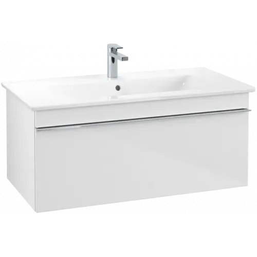 Villeroy & Boch Venticello Тумба под раковину, 1 выдвижной ящик, 953 x 420 x 502 mm, Glossy White / Glossy White A93501DH