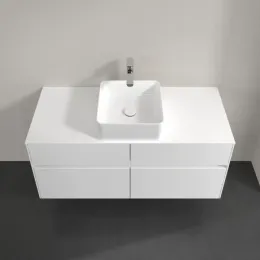 Villeroy & Boch Collaro Тумба под раковину, 4 выдвижных ящика, 1200 x 548 x 500 mm, White Matt / White Matt C04100MS