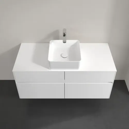 Villeroy & Boch Collaro Тумба под раковину, 4 выдвижных ящика, 1200 x 548 x 500 mm, White Matt / White Matt C04100MS