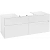 Villeroy & Boch Collaro Тумба под раковину, 4 выдвижных ящика, 1400 x 548 x 500 mm, Glossy White / Glossy White C08400DH