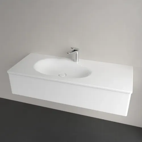 Villeroy & Boch Antao Pаковина для установки на тумбу, 1200 x 500 x 150 mm, Альпийский белый CeramicPlus, без перелива 4A77L2R1