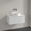 Villeroy & Boch Antao Тумба под раковину, 1 выдвижной ящик, 800 x 360 x 500 mm, лицевая поверхность без текстурированной отделки, Glossy White Lacquer / Glossy White Lacquer K30010GF