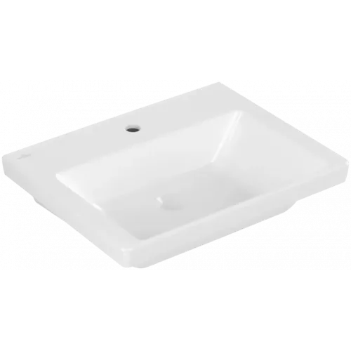 Villeroy & Boch Subway 3.0 Pаковина, 600 x 470 x 165 mm, Альпийский белый, без перелива, шлифованный 4A706L01