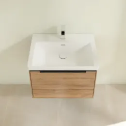 Villeroy & Boch Subway 3.0 Тумба под раковину, 1 выдвижной ящик, 622 x 429 x 478 mm, Oak Kansas C57501RH