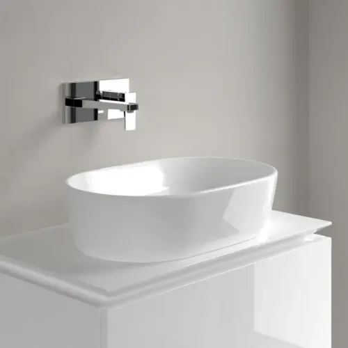 Villeroy & Boch Architectura Раковина для установки на столешницу, 600 x 400 x 155 mm, Альпийский белый, без перелива 5A266101