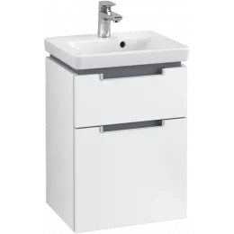 Villeroy & Boch Subway 2.0 Тумба под раковину, 2 выдвижных ящика, 440 x 590 x 351 mm, White Matt A90600MS