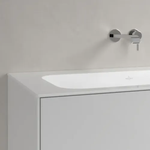 Villeroy & Boch Finion Pаковина для установки на тумбу, 1000 x 500 x 160 mm, Альпийский белый CeramicPlus, без перелива, нешлифованный 4164A3R1