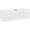 Villeroy & Boch Legato Тумба под раковину, с подсветкой, 3 выдвижных ящика, 1200 x 380 x 500 mm, Glossy White / Glossy White B577L0DH