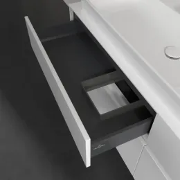 Villeroy & Boch Collaro Тумба под раковину, 4 выдвижных ящика, 1600 x 548 x 500 mm, Glossy White / Glossy White C02900DH