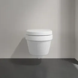 Villeroy & Boch Architectura Унитаз с открытым смывным краем Compact, настенный, Альпийский белый 4687R001