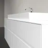 Villeroy & Boch Collaro Тумба под раковину, с подсветкой, 4 выдвижных ящика, 1400 x 548 x 500 mm, Glossy White / Glossy White C092B0DH