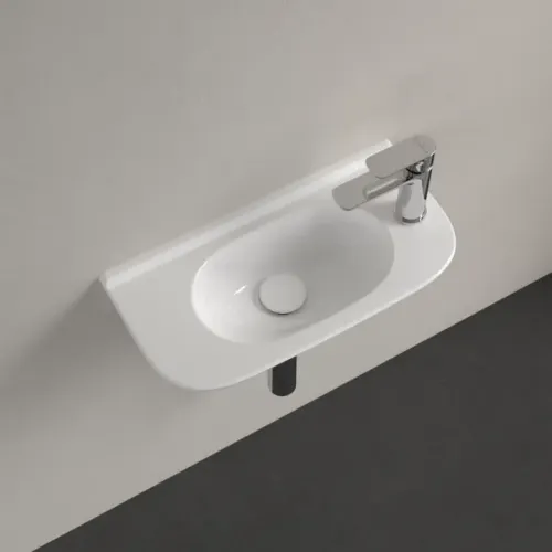 Villeroy & Boch O.novo Раковина компактная, 500 x 250 x 175 mm, Альпийский белый, без перелива 53615101