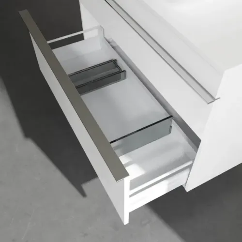 Villeroy & Boch Venticello Тумба под раковину, 2 выдвижных ящика, 957 x 606 x 502 mm, Glossy White / Glossy White A94101DH