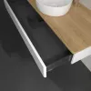 Villeroy & Boch Antao Тумба под раковину, 1 выдвижной ящик, 1200 x 190 x 500 mm, лицевая поверхность без текстурированной отделки, Glossy White Lacquer / Honey Oak K10051GF