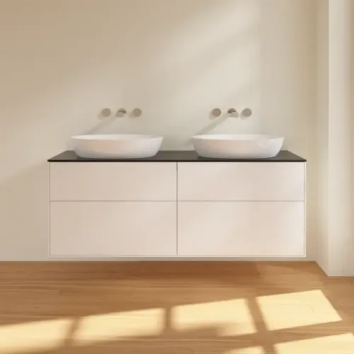 Villeroy & Boch Finion Тумба под раковину, 4 выдвижных ящика, 1600 x 603 x 501 mm, White Matt Lacquer FA8200MT