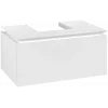 Villeroy & Boch Legato Тумба под раковину, 1 выдвижной ящик, 800 x 380 x 500 mm, Glossy White / Glossy White B73300DH