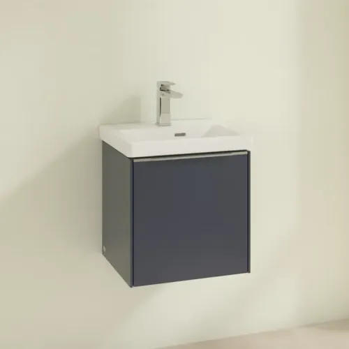 Villeroy & Boch Subway 3.0 Тумба под раковину, 1 дверь, 423 x 429 x 378 mm, Marine Blue C58200VQ