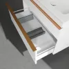 Villeroy & Boch Venticello Тумба под раковину, 2 выдвижных ящика, 953 x 590 x 502 mm, Glossy White / Glossy White A92805DH
