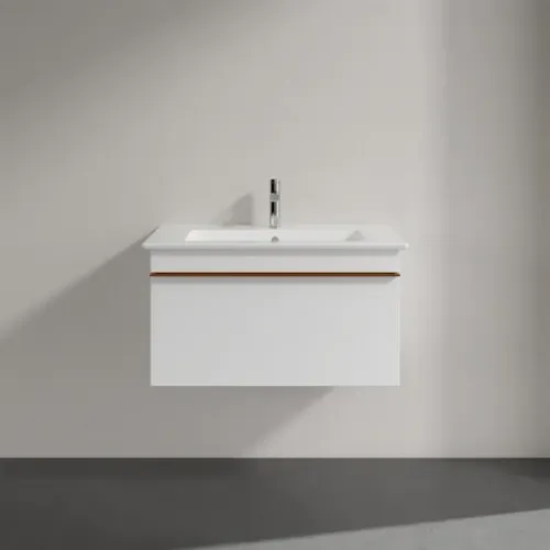 Villeroy & Boch Venticello Тумба под раковину, 1 выдвижной ящик, 753 x 420 x 502 mm, Glossy White / Glossy White A93405DH