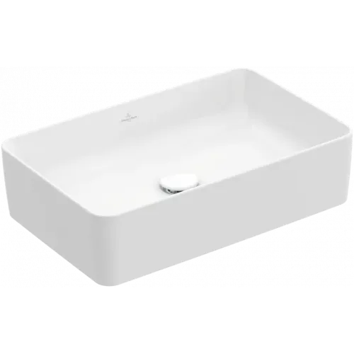 Villeroy & Boch Collaro Раковина для установки на столешницу, 560 x 360 x 145 mm, Альпийский белый, без перелива 4A205601