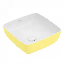 Раковина Villeroy & Boch Artis 417841BCT3 41х41 см, Macaroon желтый