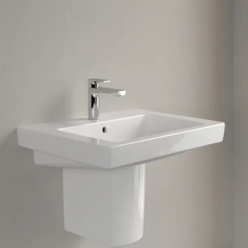 Villeroy & Boch Subway 2.0 Pаковина, 600 x 470 x 155 mm, Альпийский белый, с переливом 71136001