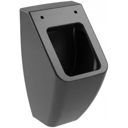 Villeroy & Boch Venticello Писсуар, с отверстиями для крепежа крышки, Скрытый подвод воды, 285 x 320 mm, Ebony CeramicPlus 5504R1S5