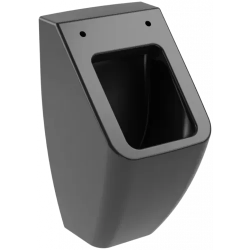 Villeroy & Boch Venticello Писсуар, с отверстиями для крепежа крышки, Скрытый подвод воды, 285 x 320 mm, Ebony CeramicPlus 5504R1S5