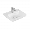 Villeroy & Boch Subway 3.0 Раковина компактная, 450 x 370 x 145 mm, Альпийский белый, без перелива 4370FL01