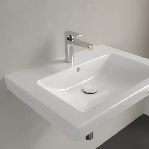 Villeroy & Boch Subway 2.0 Pаковина, 650 x 470 x 180 mm, Альпийский белый, с переливом, шлифованный 7113KG01