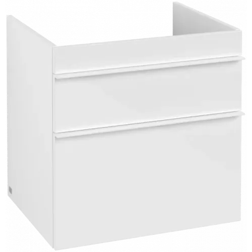 Villeroy & Boch Venticello Тумба под раковину, 2 выдвижных ящика, 603 x 590 x 502 mm, Glossy White / Glossy White A92402DH