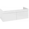 Villeroy & Boch Venticello Тумба под раковину, 2 выдвижных ящика, 1153 x 420 x 502 mm, Glossy White / Glossy White A93802DH