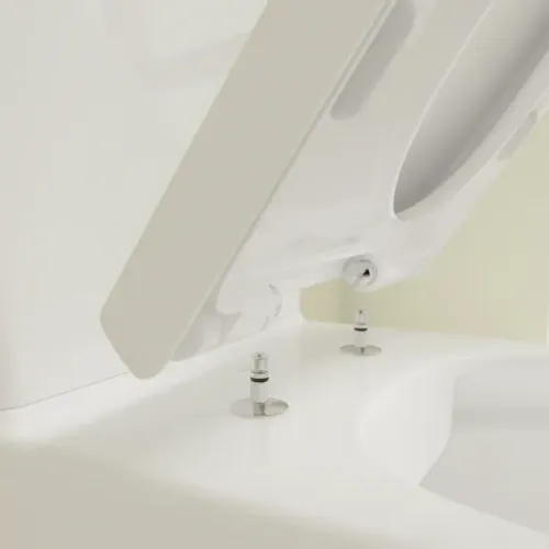 Villeroy & Boch Avento Унитаз-компакт с открытым смывным краем, напольный, Альпийский белый 5644R001