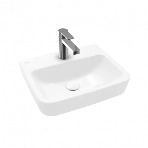 Villeroy & Boch O.novo Раковина компактная, 450 x 370 x 160 mm, Альпийский белый, без перелива 43444601