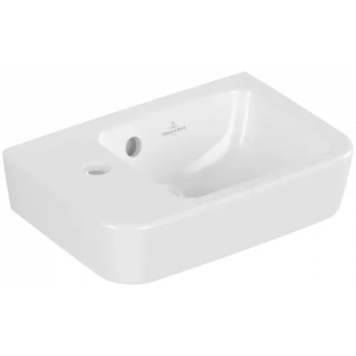 Villeroy & Boch O.novo Раковина компактная, 360 x 250 x 145 mm, Альпийский белый, с переливом 43423601