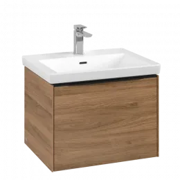 Villeroy & Boch Subway 3.0 Тумба под раковину, 1 выдвижной ящик, 572 x 429 x 478 mm, Oak Kansas C57701RH