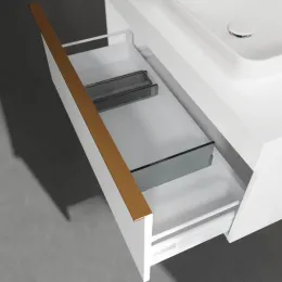 Villeroy & Boch Venticello Тумба под раковину, 1 выдвижной ящик, 957 x 436 x 502 mm, Glossy White / Glossy White A94805DH