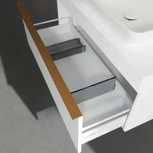 Villeroy & Boch Venticello Тумба под раковину, 1 выдвижной ящик, 957 x 436 x 502 mm, Glossy White / Glossy White A94805DH
