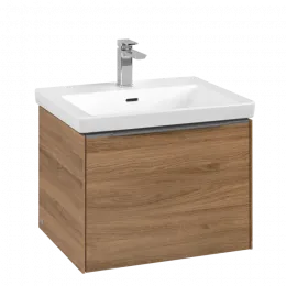 Villeroy & Boch Subway 3.0 Тумба под раковину, 1 выдвижной ящик, 572 x 429 x 478 mm, Oak Kansas C57700RH