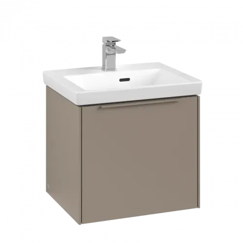 Villeroy & Boch Subway 3.0 Тумба под раковину, с подсветкой, 1 выдвижной ящик, 473 x 429 x 408 mm, Taupe C580L2VM
