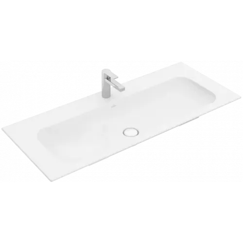 Villeroy & Boch Finion Pаковина для установки на тумбу, 1200 x 500 x 160 mm, Альпийский белый CeramicPlus, без перелива, нешлифованный 4164C2R1