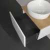 Villeroy & Boch Antao Тумба под раковину, с подсветкой, 1 выдвижной ящик, 600 x 360 x 500 mm, лицевая поверхность без текстурированной отделки, Glossy White Lacquer / Honey Oak L29051GF