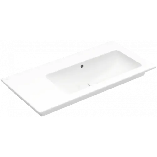 Villeroy & Boch Venticello Pаковина для установки на тумбу, 1000 x 500 x 170 mm, Альпийский белый, с переливом 4134R301
